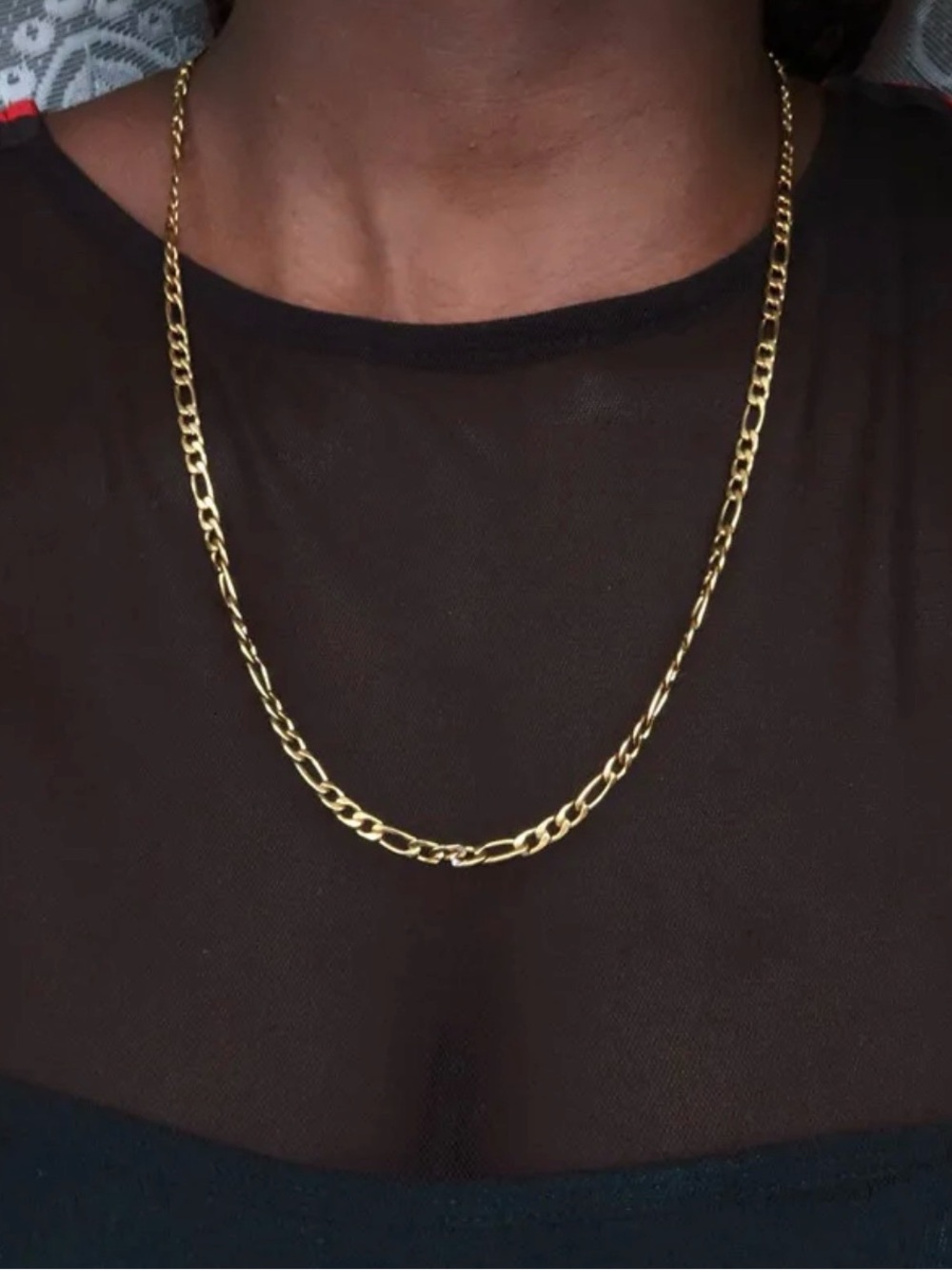 Gold Figaro Chain Necklace - Women Accessories